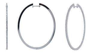 CHHO109_00 Hoops & Huggies Diamond Hoops