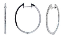 Load image into Gallery viewer, CHHO110_00 Hoops &amp; Huggies Diamond Hoops
