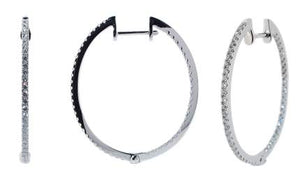 CHHO110_00 Hoops & Huggies Diamond Hoops