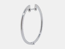 Load image into Gallery viewer, CHHO110_00 Hoops &amp; Huggies Diamond Hoops
