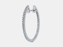 Load image into Gallery viewer, CHHO111_00 Hoops &amp; Huggies Diamond Hoops
