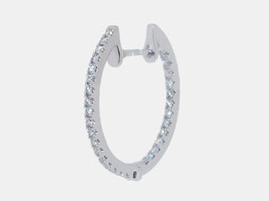 CHHO112_00 Hoops & Huggies Diamond Hoops