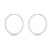 Load image into Gallery viewer, CHHO126_00 Hoops &amp; Huggies Diamond Hoops
