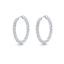 Load image into Gallery viewer, CHHO128_00 Hoops &amp; Huggies Diamond Hoops
