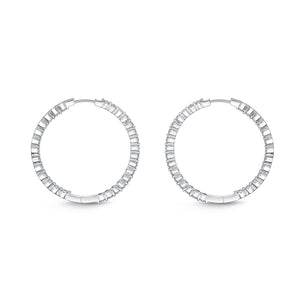 CHHO129_00 Hoops & Huggies Diamond Hoops