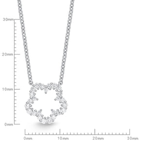 CNUB221_00 U-Basket Diamond Classic Necklace