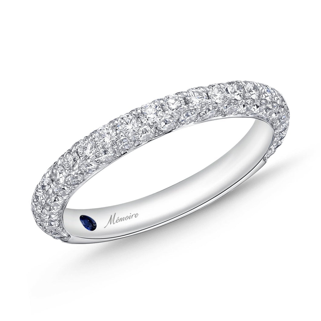 EMPV103_00 Pave Diamond Band Ring