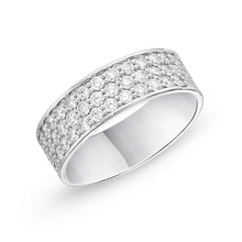 Load image into Gallery viewer, ERPA102_00 Pave Silk Diamond Band Ring
