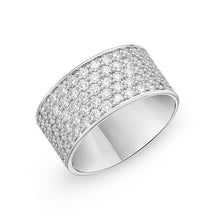 Load image into Gallery viewer, ERPA104_00 Pave Silk Diamond Band Ring
