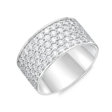 Load image into Gallery viewer, ERPA133_00 Pave Silk Diamond Eternity Ring
