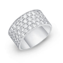 Load image into Gallery viewer, ERPA145_00 Pave Silk Diamond Band Ring
