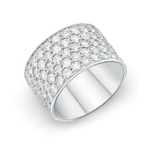 Load image into Gallery viewer, ERPA146_00 Pave Silk Diamond Band Ring
