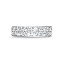 Load image into Gallery viewer, ERPA151_00 Pave Silk Diamond Eternity Ring
