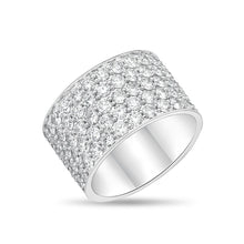 Load image into Gallery viewer, ERPA154_00 Pave Silk Diamond Eternity Ring
