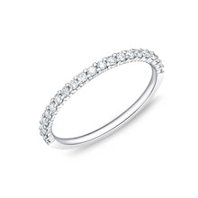 Load image into Gallery viewer, ERPT128_OD Petite Prong Diamond Band Ring
