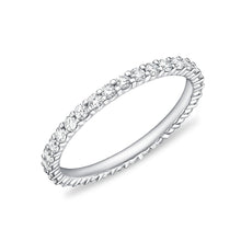 Load image into Gallery viewer, ERPT130_00 Petite Prong Band Ring
