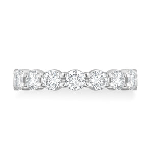 ERPT180_00 Petite Prong Diamond Band Ring