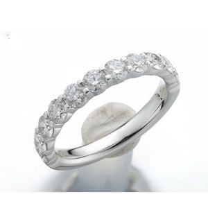 ERPT197_00 Petite Prong Diamond Band Ring