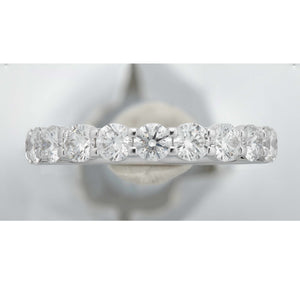 ERPT197_00 Petite Prong Diamond Band Ring