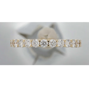 ERPT198_00 Petite Prong Diamond Band Ring