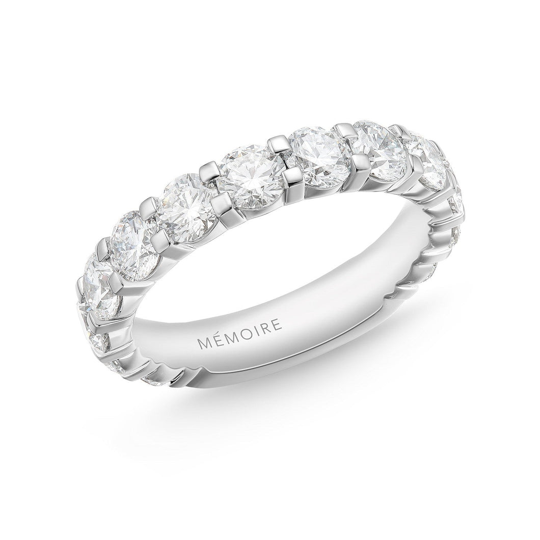 ERPT199_00 Petite Prong Diamond Band Ring