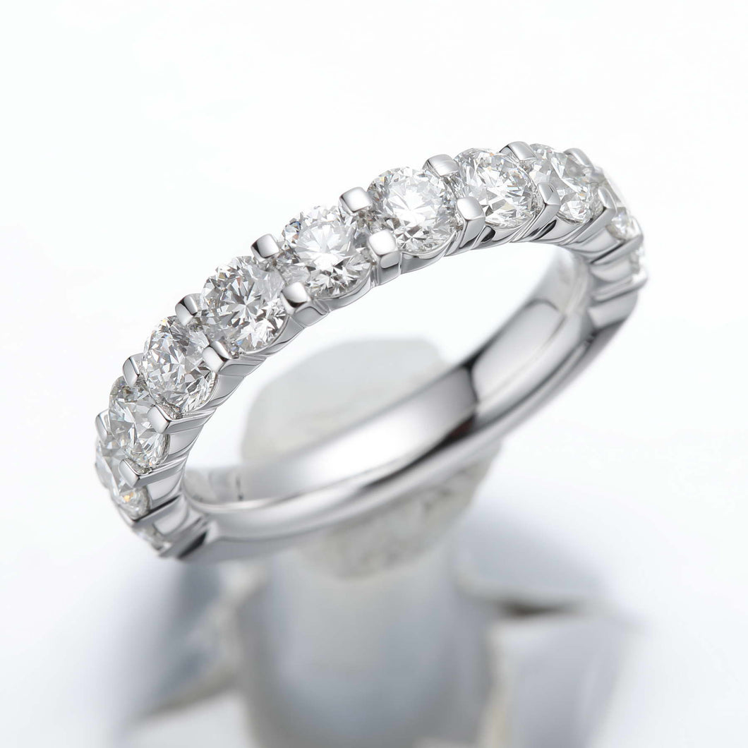 ERPT206_00 Petite Prong Diamond Band Ring