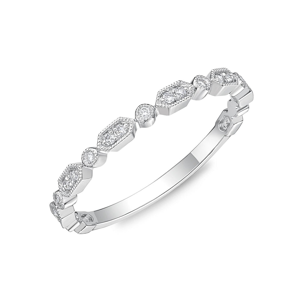 ERSUR11_00 Stack'em Up Diamond Band Ring