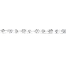 Load image into Gallery viewer, FBBF107_00 Fancy Brilliant Diamond Illusion-setting Bracelet
