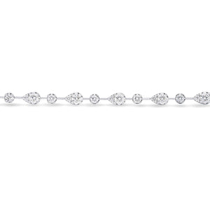 FBBF107_00 Fancy Brilliant Diamond Illusion-setting Bracelet