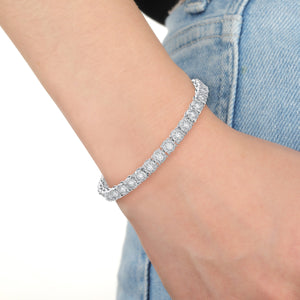 FBBQ106_00 Diamond Bouquets Line Bracelet