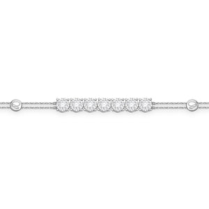 FBBQ163_00 Diamond Bouquets Fashion Bracelet