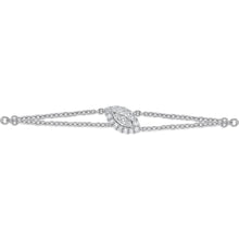 Load image into Gallery viewer, FBSUM05_00 Stack&#39;em Up Diamond Fashion Bracelet
