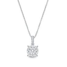 Load image into Gallery viewer, FCBQ115_00 Diamond Bouquets Fashion Necklace
