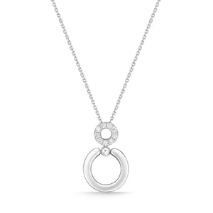 FCDC111_00 Diamond Circle Classic Necklace