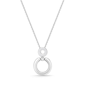 FCDC111_00 Diamond Circle Classic Necklace