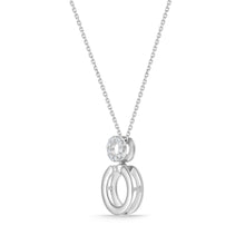 Load image into Gallery viewer, FCDC111_00 Diamond Circle Classic Necklace
