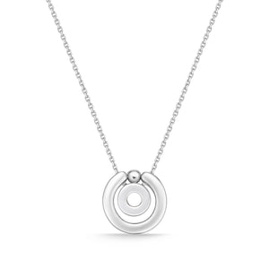 FCDC111_00 Diamond Circle Classic Necklace