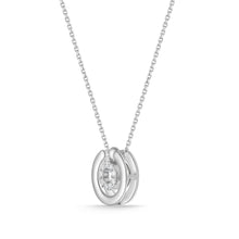 Load image into Gallery viewer, FCDC111_00 Diamond Circle Classic Necklace
