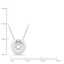 Load image into Gallery viewer, FCDC111_00 Diamond Circle Classic Necklace
