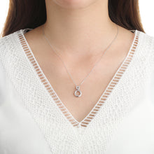 Load image into Gallery viewer, FCDC111_00 Diamond Circle Classic Necklace
