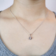 Load image into Gallery viewer, FCFD401_00 My First Diamond Illusion-setting Necklace
