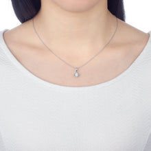 Load image into Gallery viewer, FCFD402_00 My First Diamond Illusion-setting Necklace
