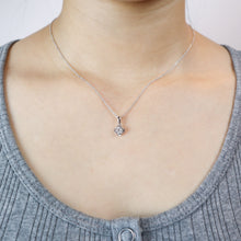 Load image into Gallery viewer, FCFD402_00 My First Diamond Illusion-setting Necklace
