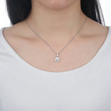 Load image into Gallery viewer, FCFD403_00 My First Diamond Illusion-setting Necklace
