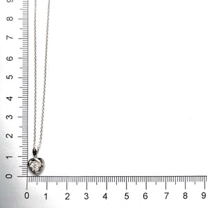 FCFD404_00 My First Diamond Illusion-setting Necklace