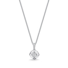 Load image into Gallery viewer, FCFD405_00 My First Diamond Illusion-setting Necklace
