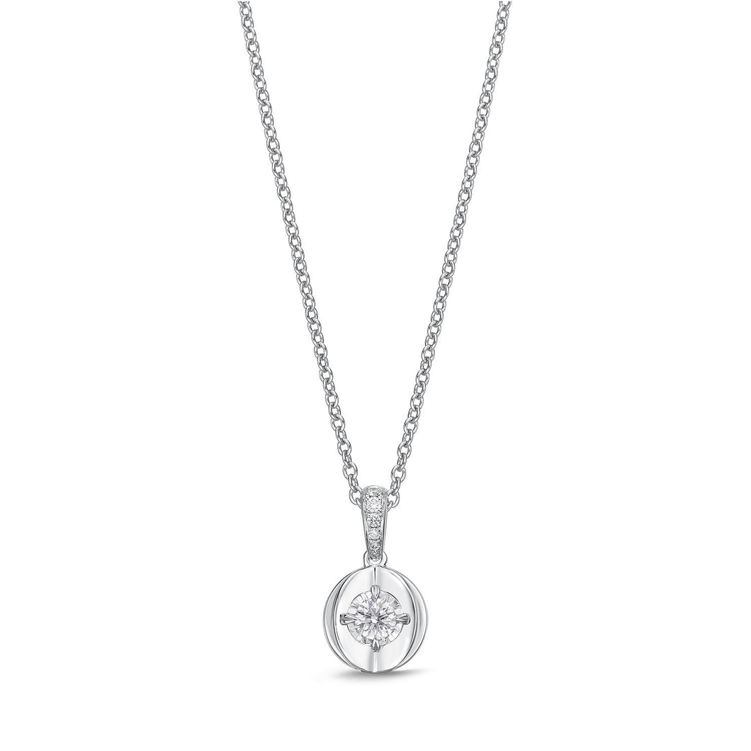 FCFD407_00 My First Diamond Illusion-setting Necklace