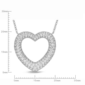 FCPV101_00 Pave Diamond Classic Necklace