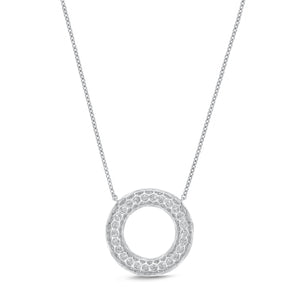 FCPV102_00 Pave Diamond Classic Necklace