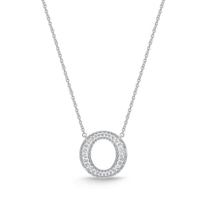 FCPV103_00 Pave Diamond Classic Necklace